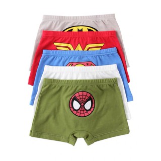 Baby Steps Kids Children Fashion 5 PCS SET Brief Boxer Underwear Boys Girls Superman (5)