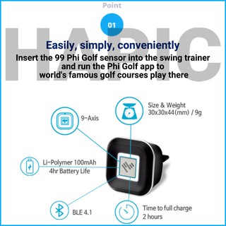 Phigolf Mobile and Home Smart Golf Game Simulator with Swing Stick - WGT Edition 2019 (6)