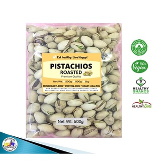 GJR Store Premium Quality Roasted Pistachio Nuts Healthy Snack Vegan 500g