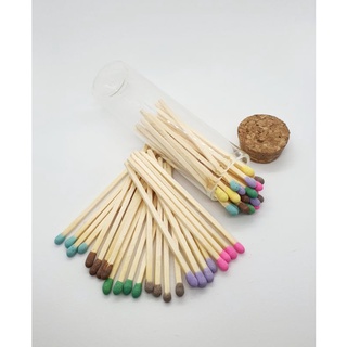 3" Colored Tip Safety Matches 100pcs