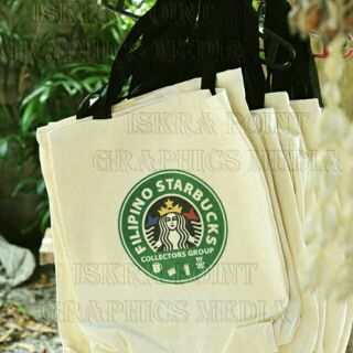 Personalized/Customized Tote Bag w/ colored handle