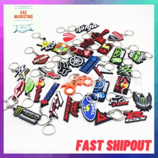 Motorcycle Car Bicycle Keychain Pendant Keyring Car Key Holder Motorcycle Keychain Lace Pvc