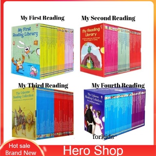 Usborne Reading Library series 1-4 (box set) Learning English Story Book for kids 【Hardcover】