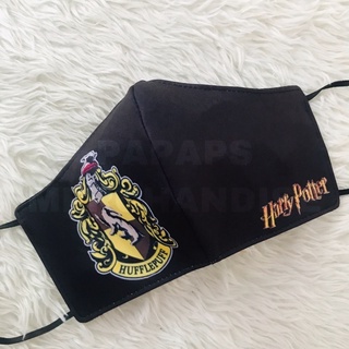 Harry Potter Hufflepuff 3Ply Washable and Fashionable Facemask