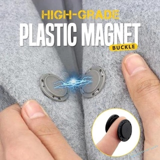 Br❥5Pcs/Set High-Grade Invisible Plastic Magnet Button Buckle Clothing Decoration Handwork Sewing Set DIY Scrapbook Clothing Crafts Acc
