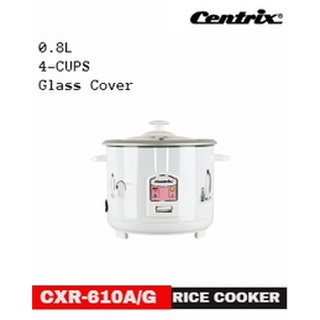 RICE COOKER 0.8L CXR-610A/G GLASS COVER RICE COOKER