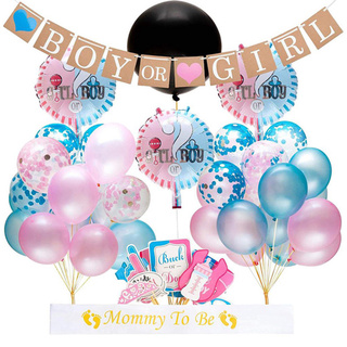 Accessories Supplies Decorations Reusable Baby Shower Pregnancy Party Boy Or Girl Gender Reveal Kit (2)