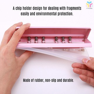 Ready Stock/▥T&T Adjustable 6-Hole Desktop Punch Puncher for A4 A5 A6 B7 Dairy Planner Organizer Six (6)