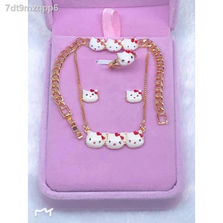 [Bestseller]MEI NKS-054 Hello kitty Kiddie Jewelry Set with Box