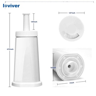Loviver 2x Replacement Water Filters for Oracle Coffee Machine Parts #BES008WHT0NUC1