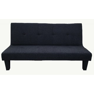 Everest Sofa Bed (Black Fabric)