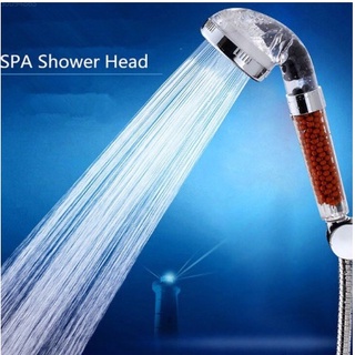 Spa Energy Shower Head Shower Head Clear Spa Energy Plastic High Pressure SPA Shower Head Health Pur (2)
