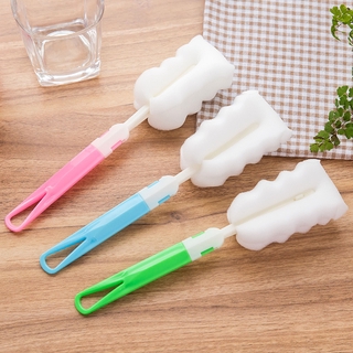 Spot Long Handle Sponge Cup Brush Insulation Cup Cleaning Brush Detachable Glass Cup Brush Nipple Cleaning Brush (2)