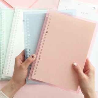 Notebooks❆◈Loose Leaf Soft Binder Notebook A5/B5