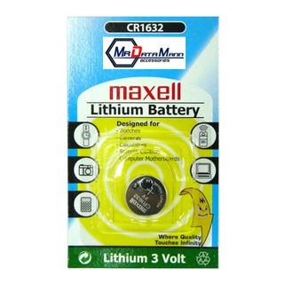 Maxell orginal CMOS CR1632 3volts battery