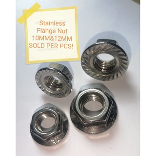 Stainless Flange Nut 10MM&12MM SOLD PER PCS!