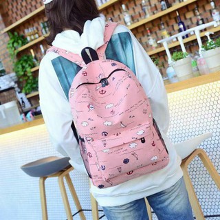 2163#Fashionable Korean style sailing backpack
