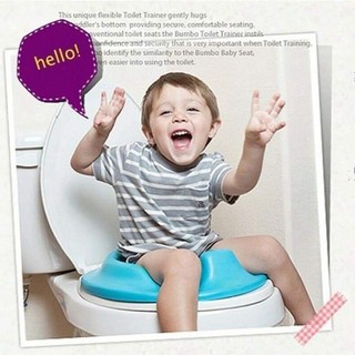 Kids Toddler Toilet Seat Cushion Plastic Baby Bathroom Potty BKEo