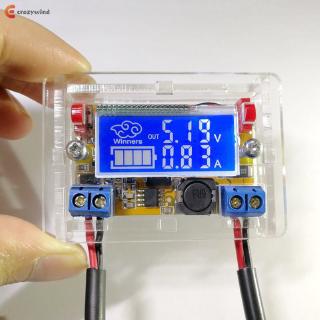 ★Crazy★DC-DC Adjustable Step Down Power Supply Module Voltage Current LCD Display Shell