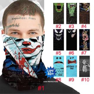 Magic Half Face Mask Comfortable Headwear Neckband Sport Scarf Head Wrap Scarf Multifunctional Half Face Mask for Girls Motorcycle