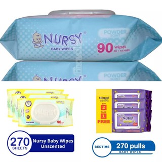 Nursy Baby Wet Wipes SALE! (x3)