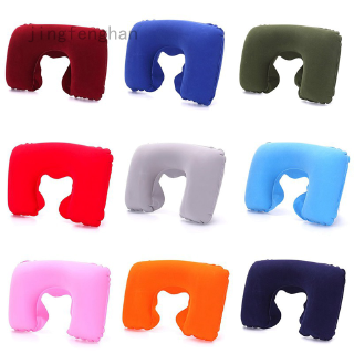 jingfenghan.ph Inflatable Travel Neck Pillow Soft Flight Rest Support Cushion Head Neck