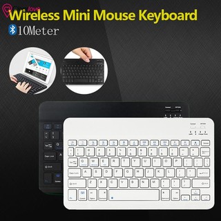 Wireless Mini Mouse Keyboard Universal Bluetooth Keyboard Phone Portable Bluetooth 3.0 USB Charging