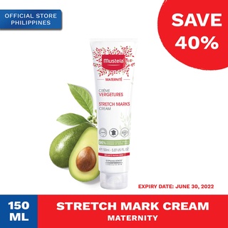 Mustela Clearance Stretch Marks Cream 150 ml, Naturalness (Expiry Date: June 30, 2022)