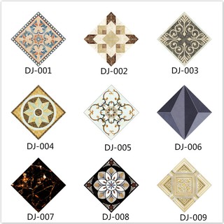 10 PCS Ceramic Tile Stickers floor sticker vinyl self adhesize/ floor stickers tiles home improvment (2)