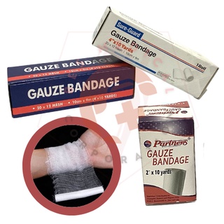 Sureguard /Partners/Surgitech Gauze Bandage 2", 3" & 4" by 10 yards
