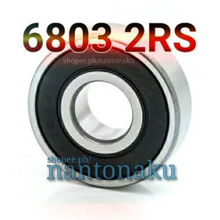 Automobile Spare Parts✇▨Ball Bearing 6803 2RS DD Double Rubber Seal