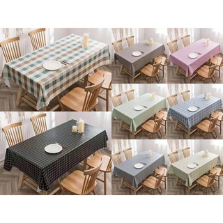 ❤PVC❤Table Cloths Rectangle Square Table Cloth Water Proof Small coffee table/ bedside table/Desk Cloth