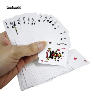 【cod】Emden Lovely Mini Poker Cards Outside Outdoor Travel Interesting Playing Card Game