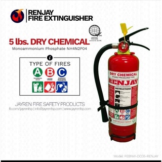 5 lbs. Dry Chemical Fire Extinguisher