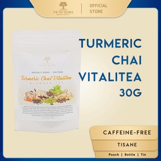Food & Beverage◙♟Turmeric Chai Vitalitea - Blended Tisane - Caffeine-free - Tea Source MNL