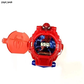 ✣℡₪✴❂J King #Transforming Robot Watch Toys LED Digital Watch 2In1