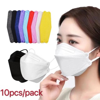 Anti-Dust Mouth Face Mask N95 10pcs KF94 Korean10 Pcs Face Mask Korea Style