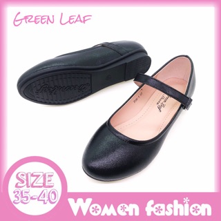 705# Women's fashion Black shoes School shoes Flats shoes