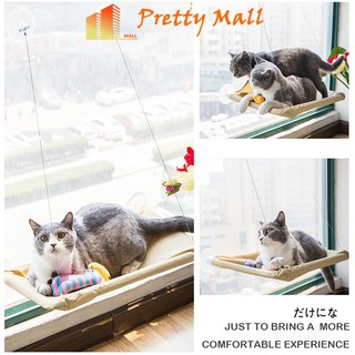 2021 Sales volume first▦Cute Pet Cat Hammock Beds Bearing 20kg Cat Shelf Window Perch Window Mounted