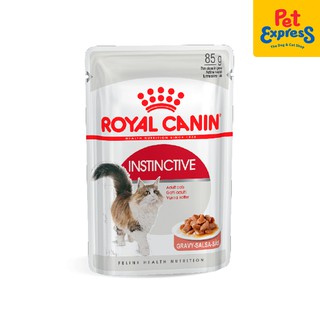 Royal Canin Feline Health Nutrition Instinctive Adult Wet Cat Food 85g (12 pouches)
