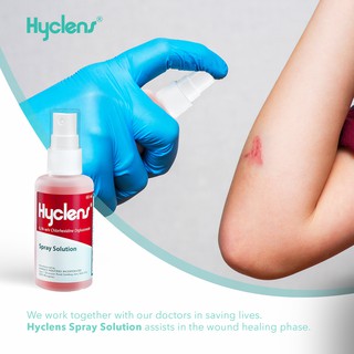 Hyclens wound solution (wound spray) 60ml