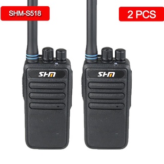 2PCS SHM 518 Walkie Talkie Long Range Band Portable Radio for Hunting Two-way Radio walkie-talkie Ra