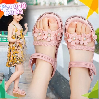 Girls sandals 2021 new summer Velcro, big children s net celebrity princess baby soft bottom little