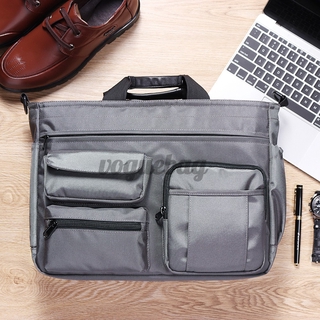 Men Nylon Multi-pocket Handbag For 14 Inch Computer Business Crossbody Bag