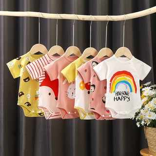 Baby Romper Cotton Jumpsuits Newborn Infant Boys Girls Kids Clothes