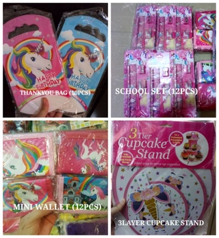 UNICORN Theme Party Needs and Giveaways - (ON-HAND) (6)