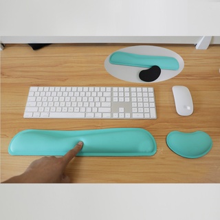 Top Comfortable Keyboard Mouse wrist Hand Rest Pad Good Quality Durable Rest Pad For Office PC Gamer (1)