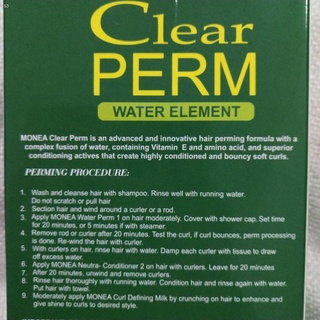 Substantial benefits✐♨monea clear perm water element