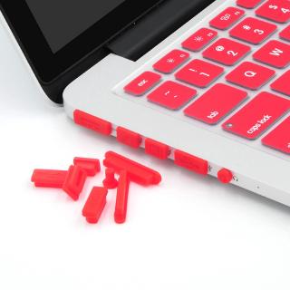 【Ready Stock】9Pcs Universal Anti-Dust Silicone Plug for Laptop / Notebook / Macbook (6)