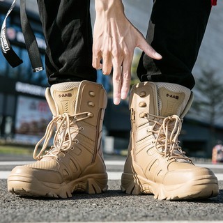 Army 5:11&5AA Men Tactical Outdoor Hiking High Top Combat Swat Boots (7)